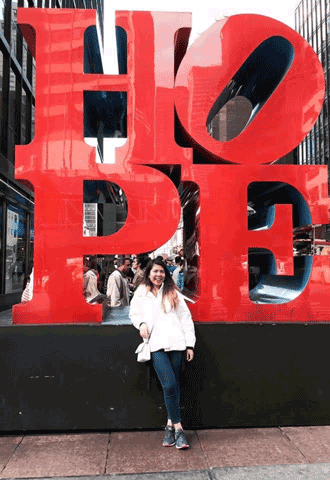 Pauline at HOPE in New York